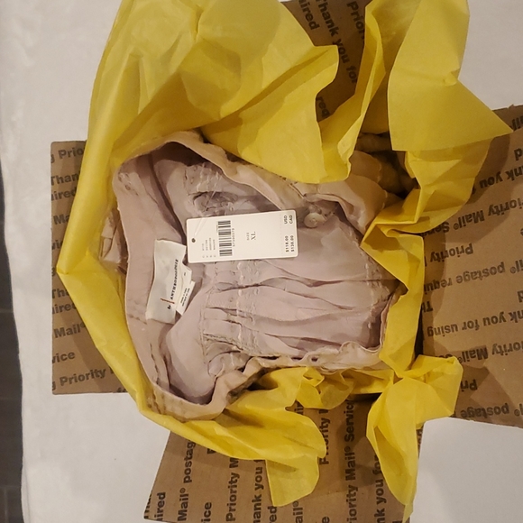 Anthropologie Mauve Moon Top NWT Size XL - Picture 9 of 9